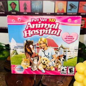 Y2K Pet Vet 3D Animal Hospital PC Computer Game